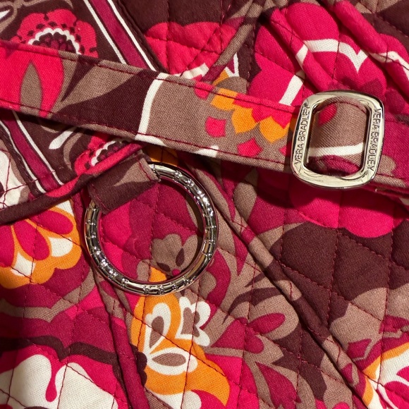 NWOT Vera Bradley Carnaby Saddle Floral Quilted Crossbody Bag OS - Picture 11 of 14